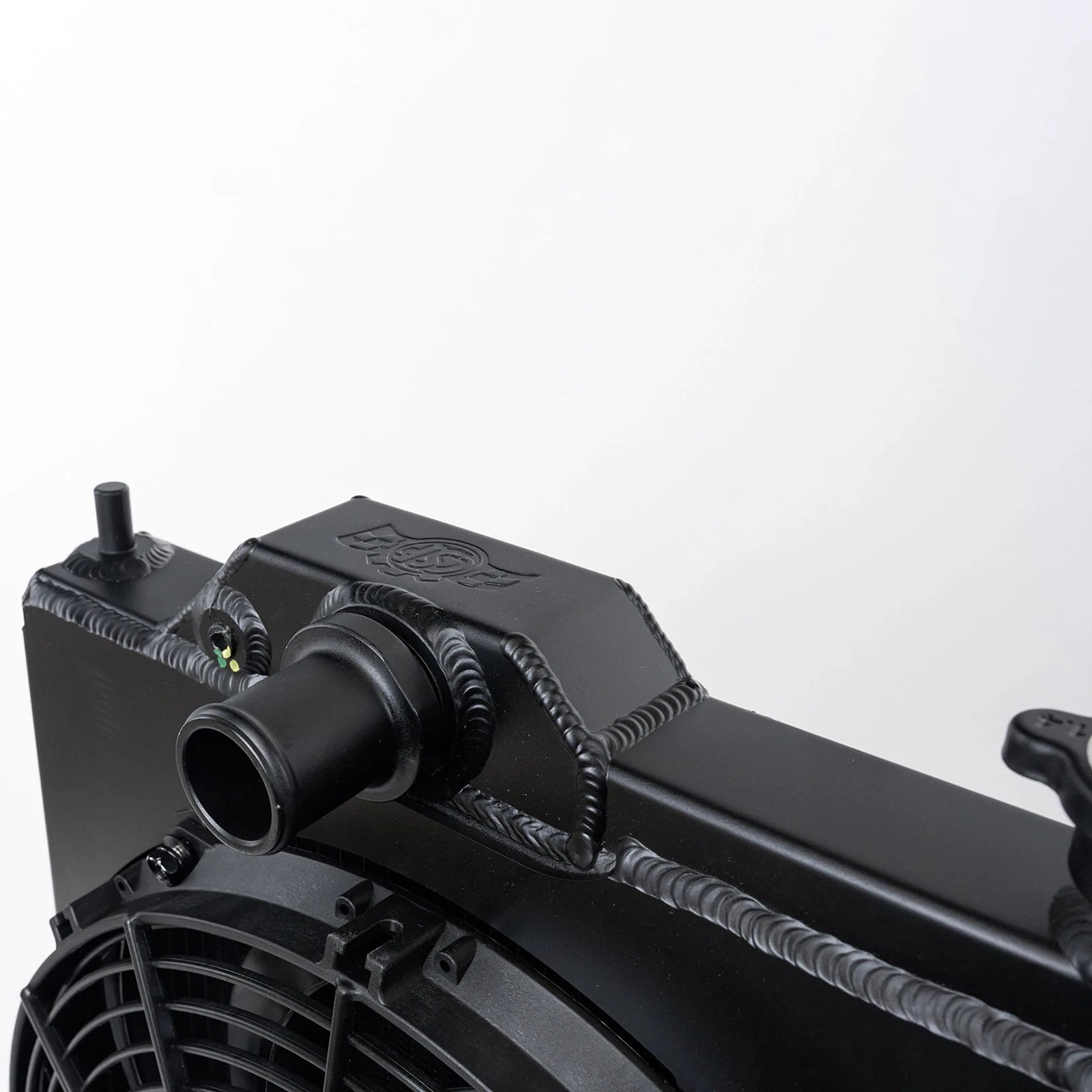 CSF All-Aluminum Radiator w/ 12in SPAL Fan | Mitsubishi Lancer Evo 4-9 (05-06) (7075B)