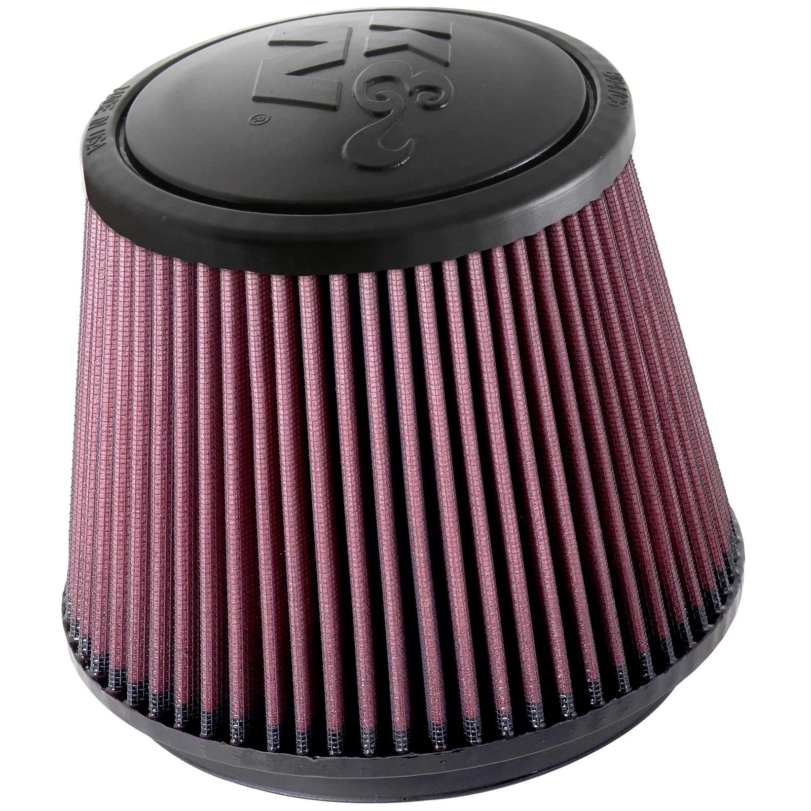 K&N RU-5173 Universal Round Tapered Performance Washable Air Filter for Intake