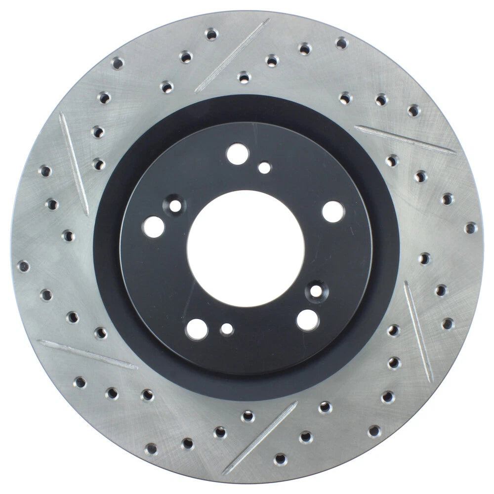 Stoptech Slotted And Drilled Brake Rotor | 2000-2009 Honda S2000 (127.40048L)