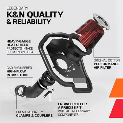 K&N Performance Intake Kit | Ford Expedition / Lincoln Navigator (15-16) 3.5L V6 F/I (57-2595)
