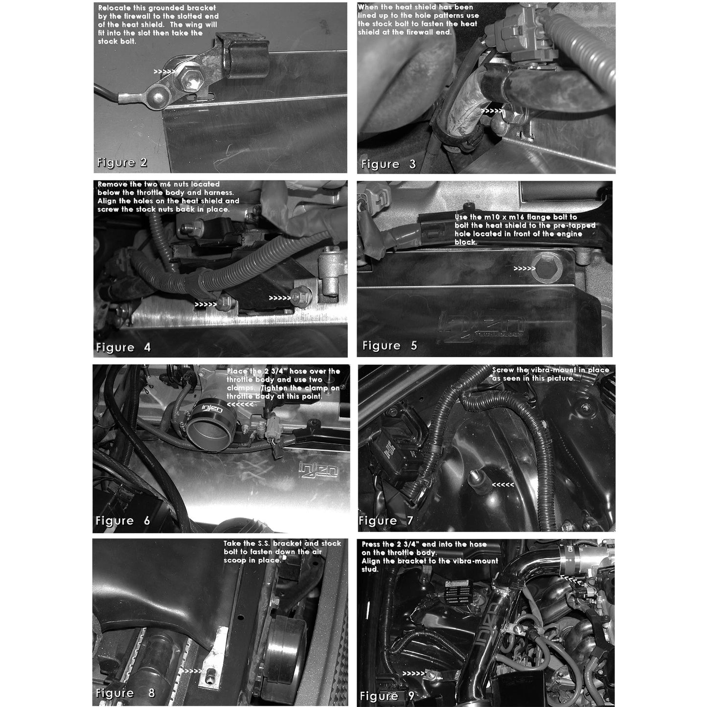 Injen Stainless Steel Manifold Cover Polished Short Ram Intake | Lexus IS300 (00-05) (IS2094P)