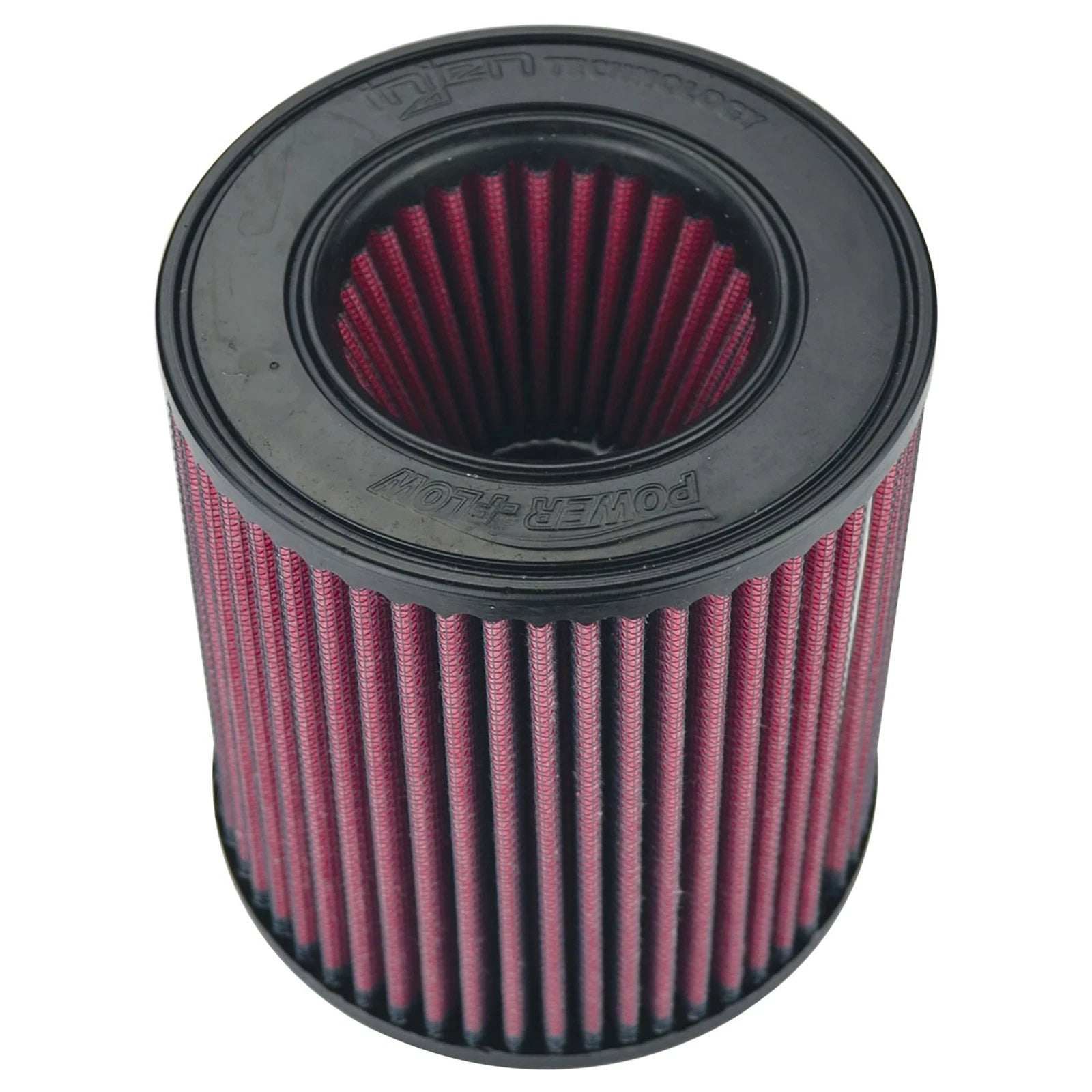 Injen 8-Layer Oiled Cotton Gauze Air Filter 3.5in Black Oiled | Technology (X-1021-BR)