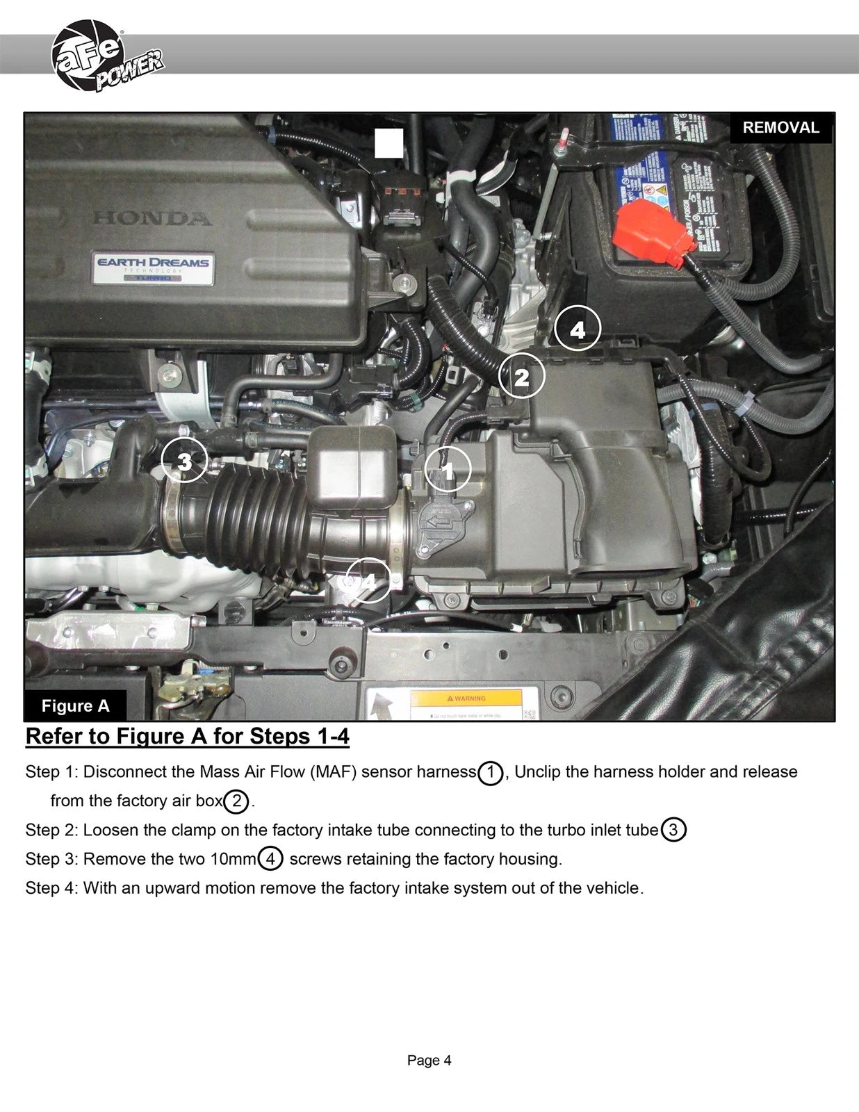 aFe Momentum GT Pro Dry S Cold Air Intake | Honda CR-V 1.5L (17-20) (56-70023D)