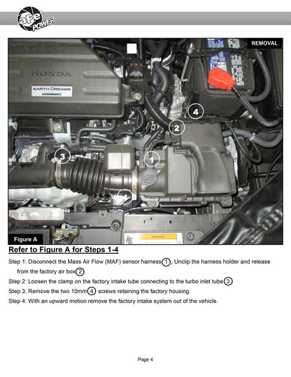 aFe Momentum GT Pro Dry S Cold Air Intake | Honda CR-V 1.5L (17-20) (56-70023D)