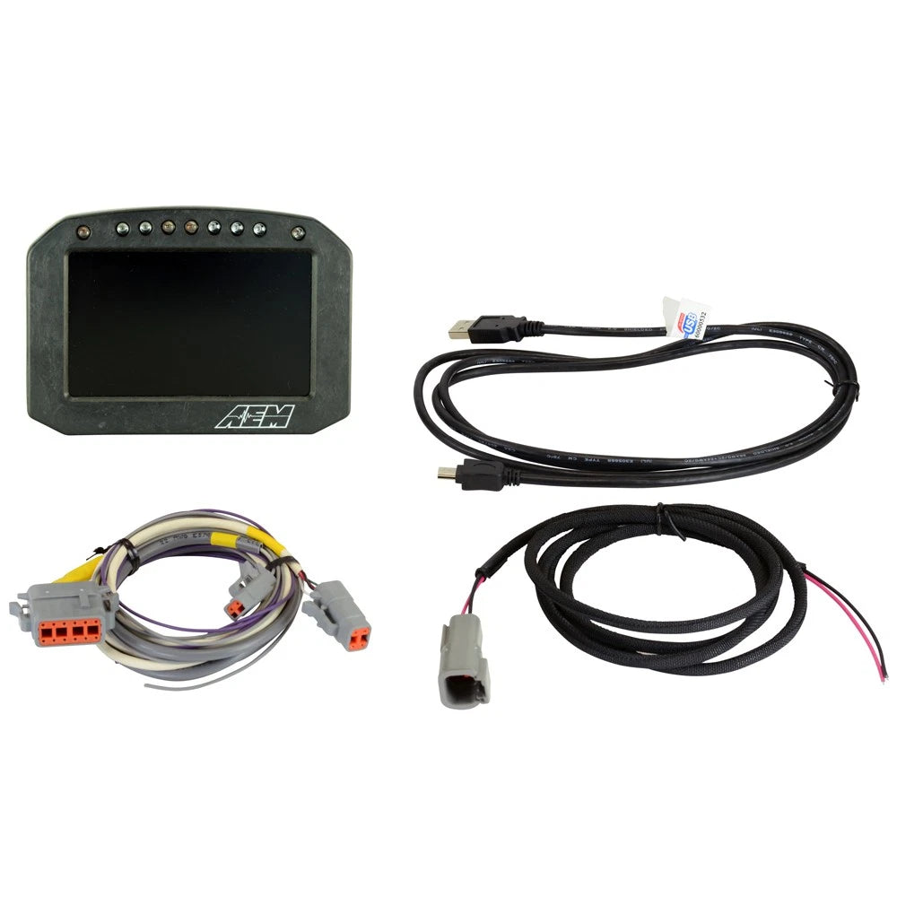 AEM CD-5 Carbon Flat Panel Digital Dash Display (30-560XF)