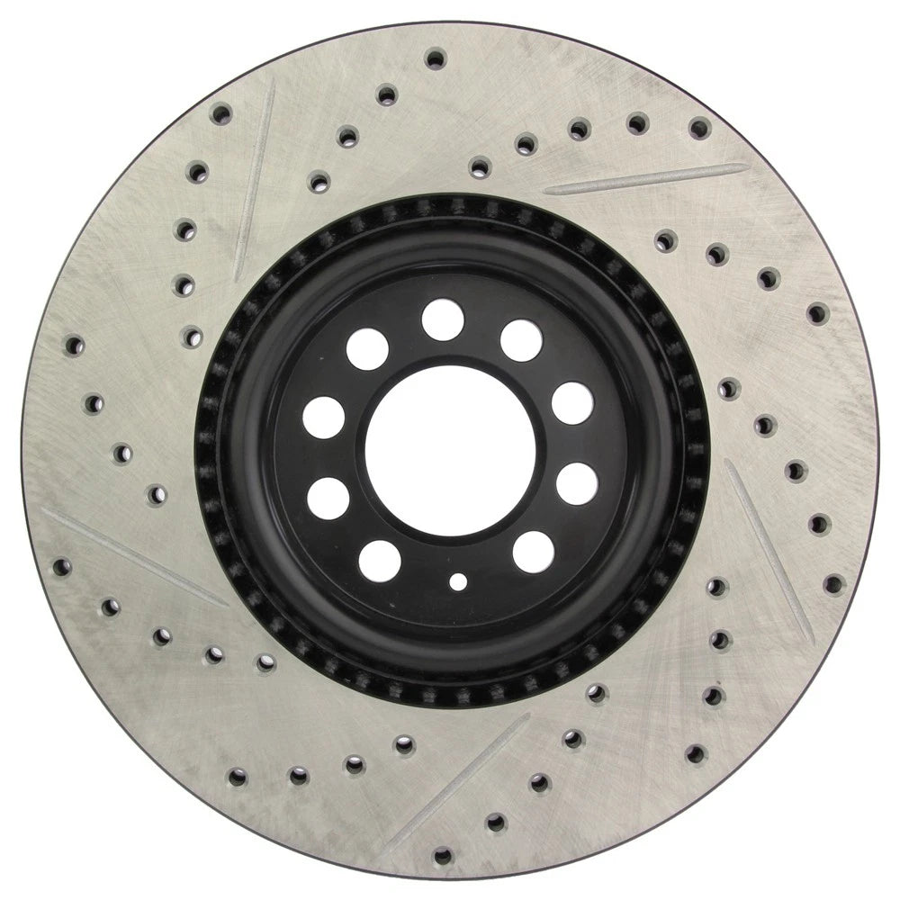 StopTech 127.33062L Front Left Drilled Brake Rotor for 00-03 S3 / 99-07 Audi TT
