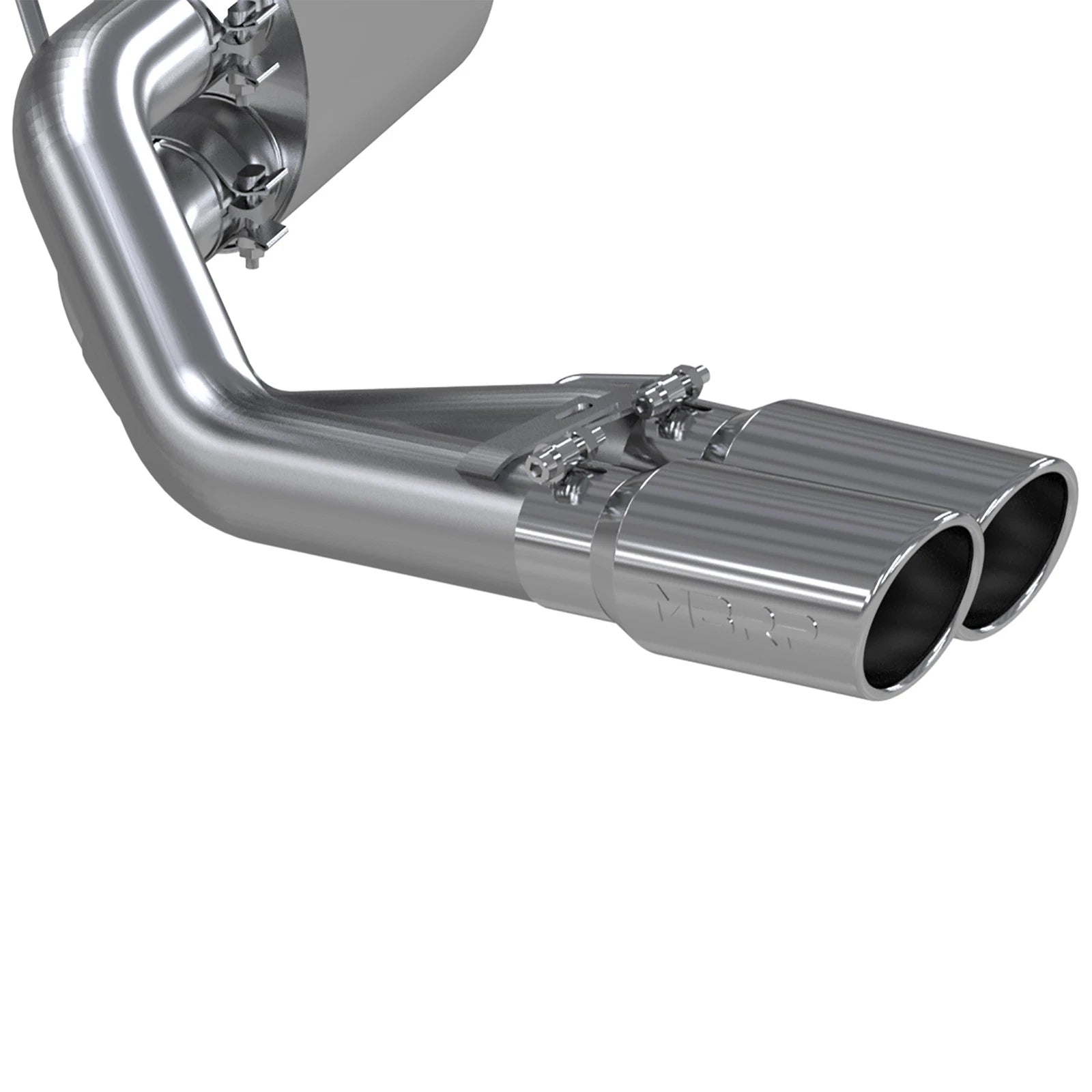 MBRP 3in Pre-Axle Dual Outlet Cat Back Exhaust | Chevrolet Silverado 1500 4.3L (09+) (S5081409)