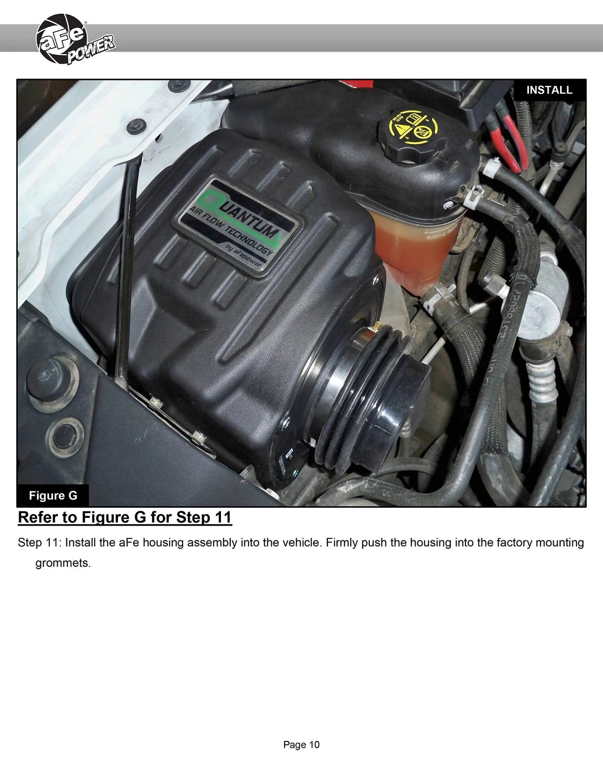 aFe Quantum Cold Air Intake w/ Pro Dry S Media | GM Silverado/Sierra 1500 V8-5.3/6.2L (14-19) (53-10030D)