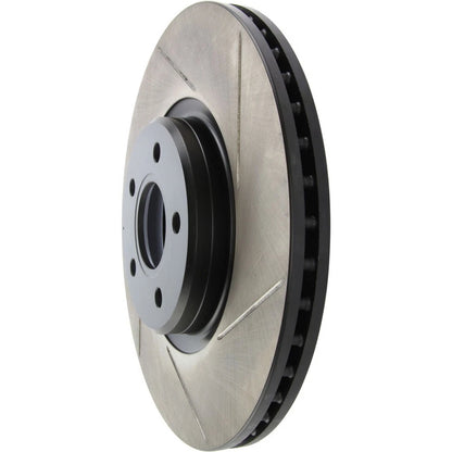 StopTech 126.39038SL Front Left Slotted Brake Rotor for 13-19 Escape / 04-12 S40
