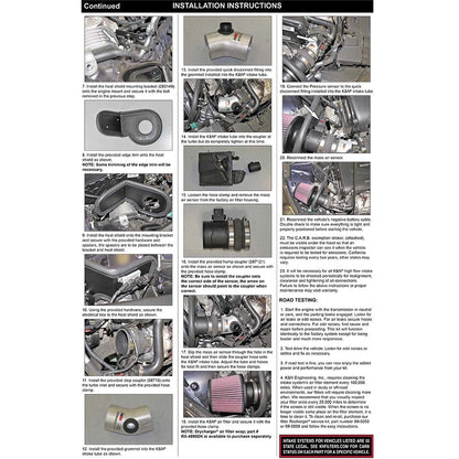 K&N 14-15 Chevrolet Cruze 2.0L L4 Typhoon Performance Intake | Chevrolet Cruze (14-15) (69-4531TTK)