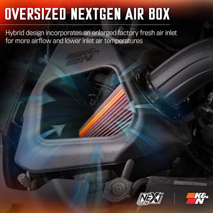 K&N NextGen Cold Air Intake | Dodge Ram 1500 (19-24) 5.7L V8 (50-1578)