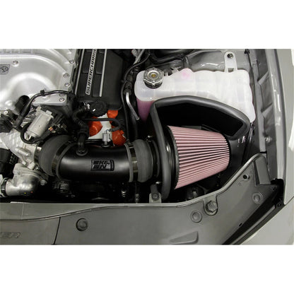 K&N 2017 Dodge Challenger Hellcat V8-6.2L F/I Typhoon Air Intake | Dodge Challenger Hellcat (17) (69-2553TTK)