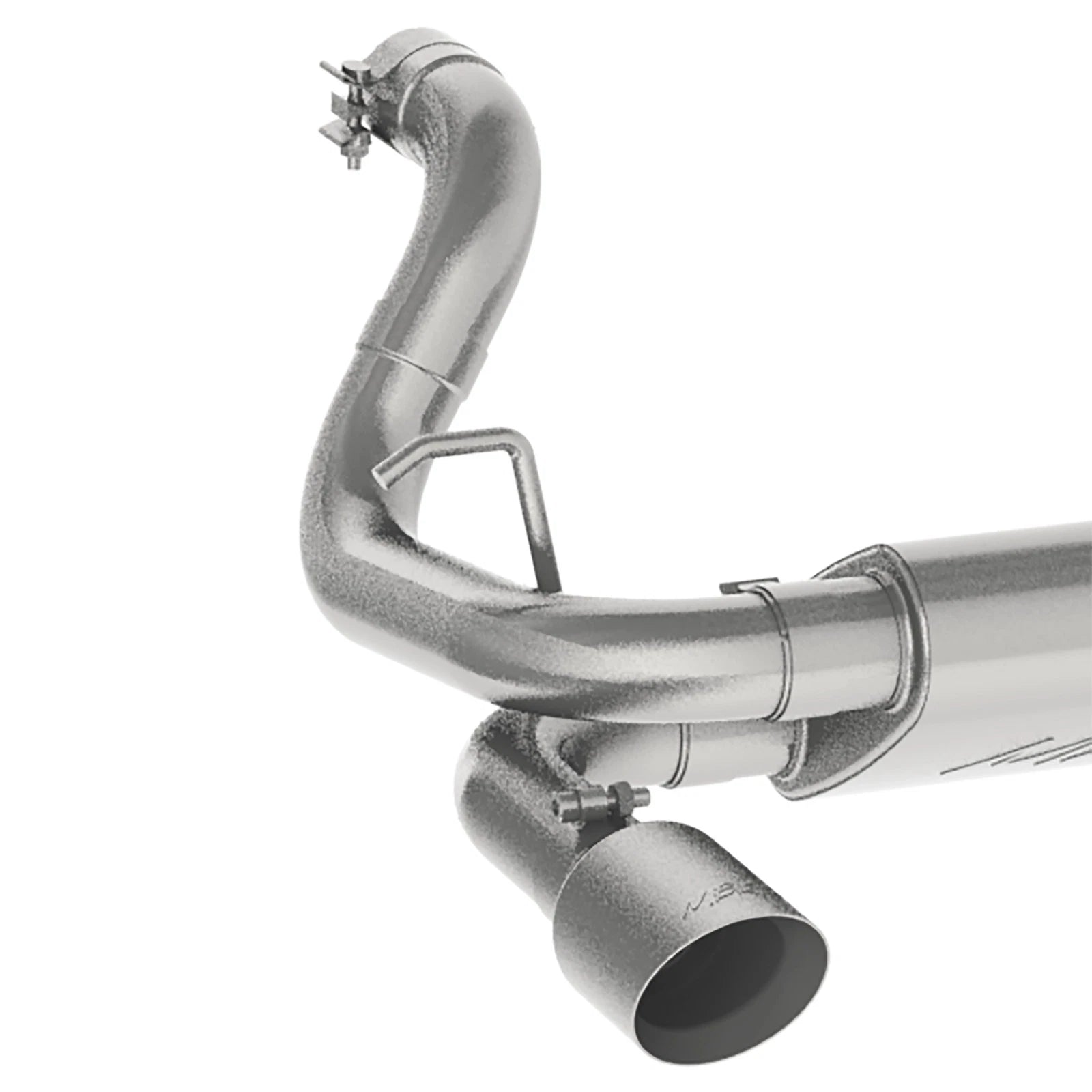 MBRP 2.5in Dual Rear Exit T409 Axle-Back Exhaust System | Jeep Wrangler JL 3.6L V6 (18+) (S5529409)