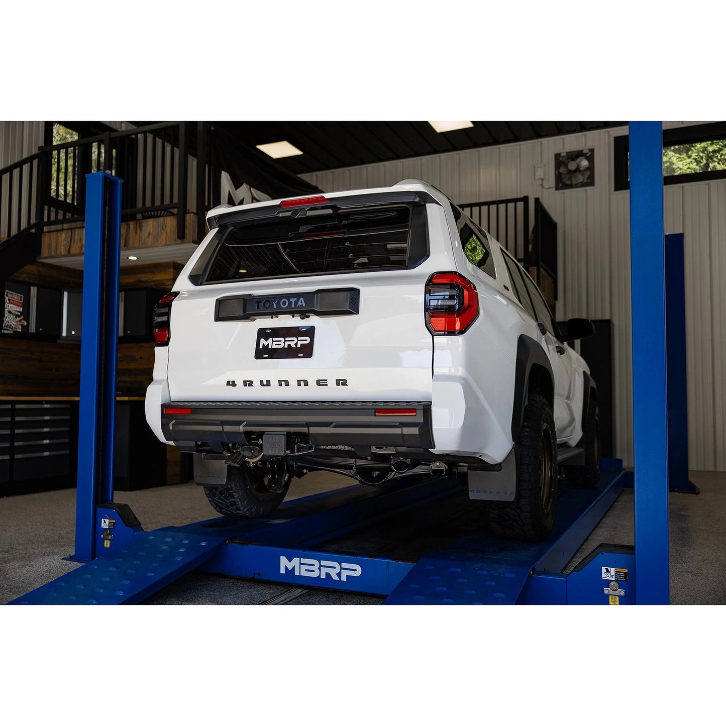 MBRP 3in Single Rear High-Clearance Turn Down | Toyota 4Runner (25-26) (S5344AL)