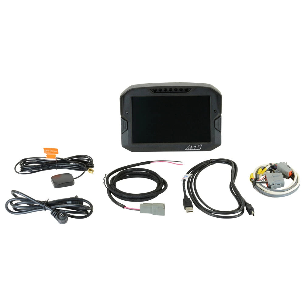 AEM CD-7LG Carbon Logging Display w/ GPS (30-5703)