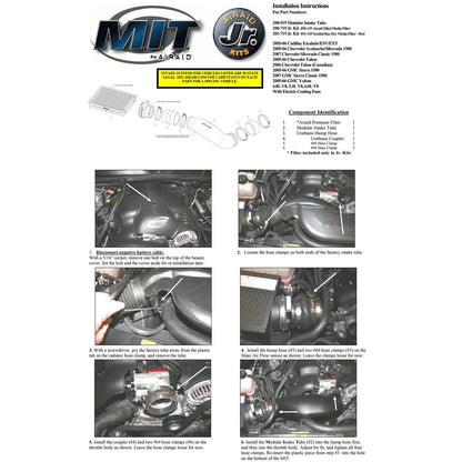Airaid Jr Intake Kit | Chevrolet / GMC / Cadillac 4.8/5.3/6.0L (05-06) (201-719)