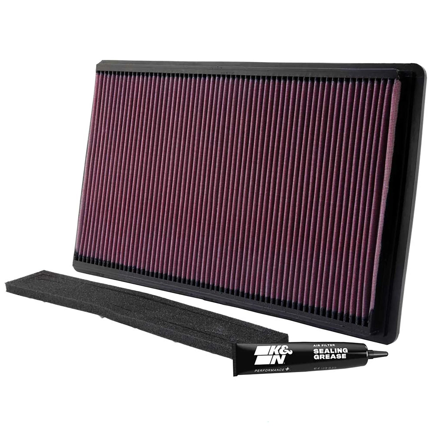 K&N Replacement Air Filter | Chevy Corvette 5.7L 90-96 / Pontiac Firebird 5.7L 96-97 (33-2035)