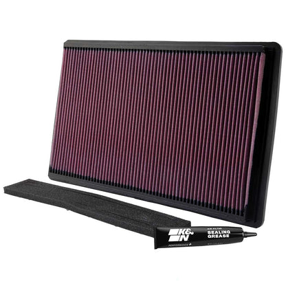 K&N Replacement Air Filter | Chevy Corvette 5.7L 90-96 / Pontiac Firebird 5.7L 96-97 (33-2035)