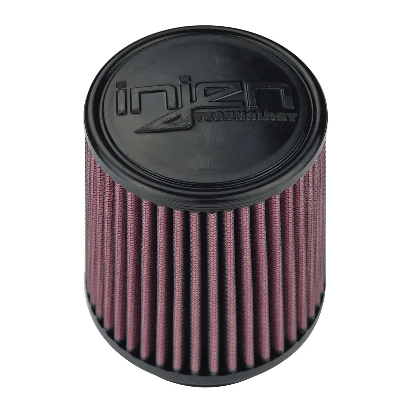 Injen 8-Layer 3in Black Oiled Cotton Gauze Air Filter | Universal (X-1020-BR)
