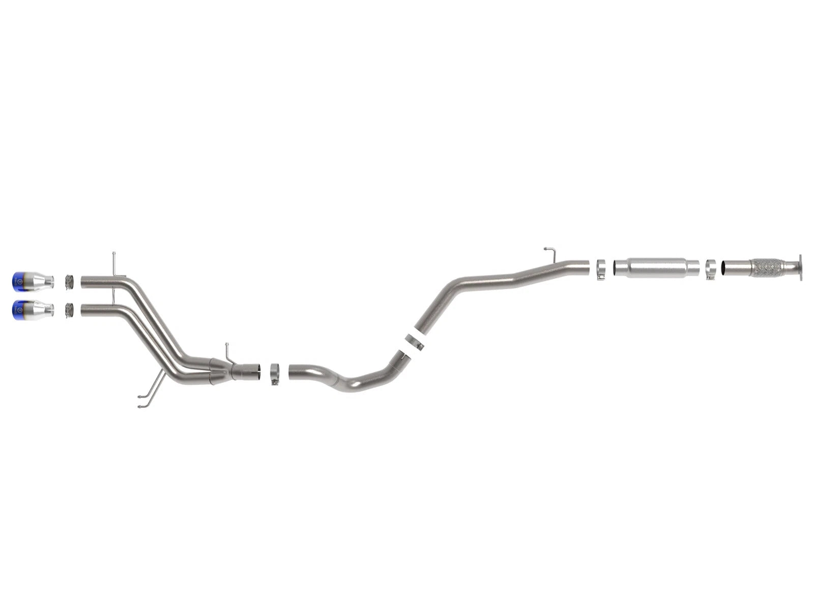 aFe Takeda 2.5-3in SS Cat-Back Exhaust | Hyundai Veloster Turbo (13-17) (49-37018-L)