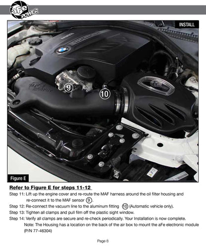 aFe Stage-2 Pro Dry S Intake | BMW 435i/335i L6 3.0L Turbo (51-82202)
