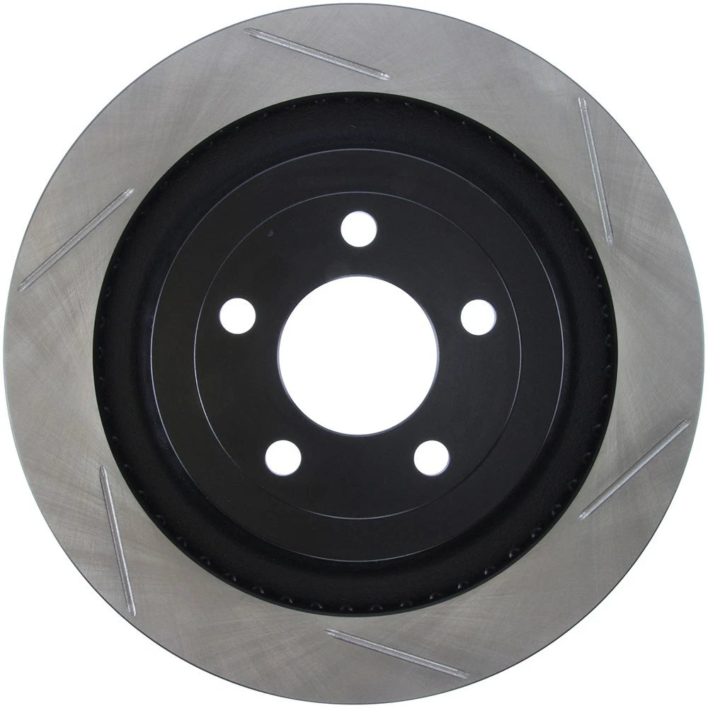Stoptech BBCs Rear Slotted Brake Rotor | 2015 Ford Mustang GT (126.61109SL)