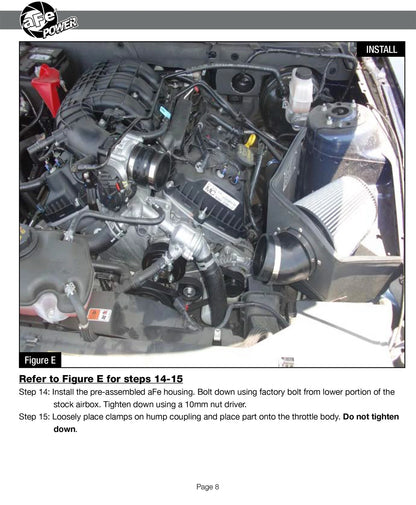 aFe Magnum FORCE Stage-2 Cold Air Intake | Ford Mustang V6 3.7L (11-14) (54-12102-P) (SPF5412102-P)