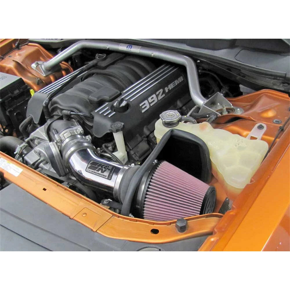 K&N Engineering Performance Intake Kit Typhoon: Dodge Challenger 2011 6.4L V8