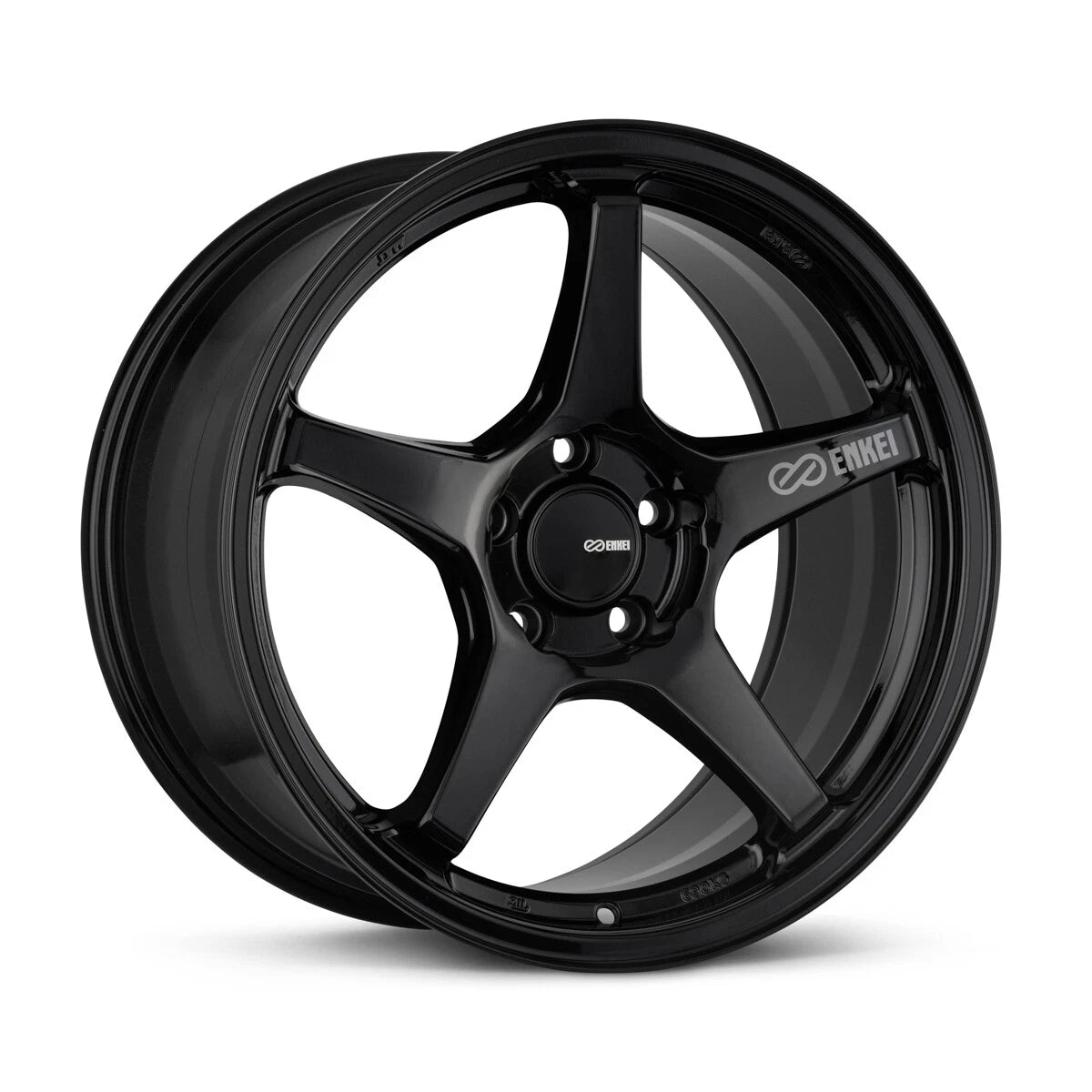 Enkei TS-5 Gloss Black | 18x8" +45mm | 5x112mm Wheel