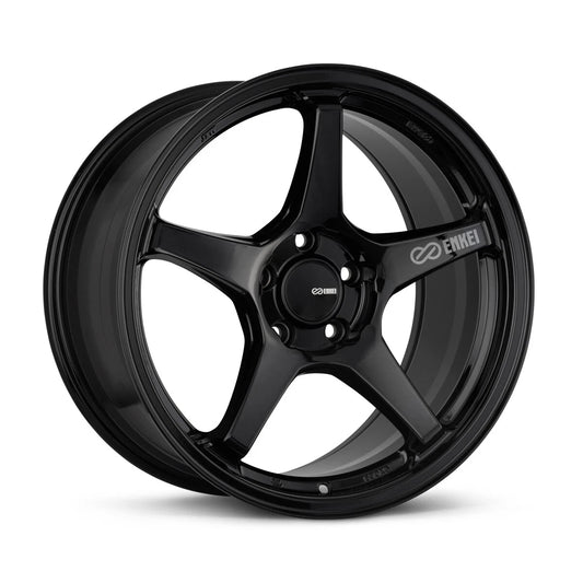 Enkei TS-5 Gloss Black | 18x8" +45mm | 5x112mm Wheel
