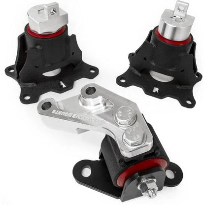 Innovative 04-08 Acura TL J-Series Black Steel Mounts 60A Bushings