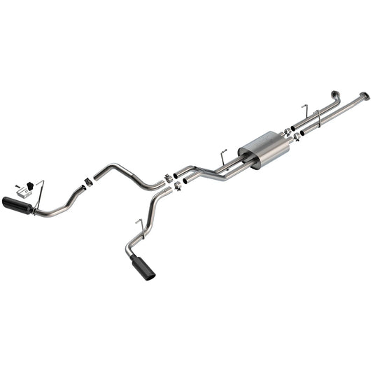 Borla 141022BC ATAK Stainless Cat Back Exhaust System for 2007-08 Tundra 5.7L V8