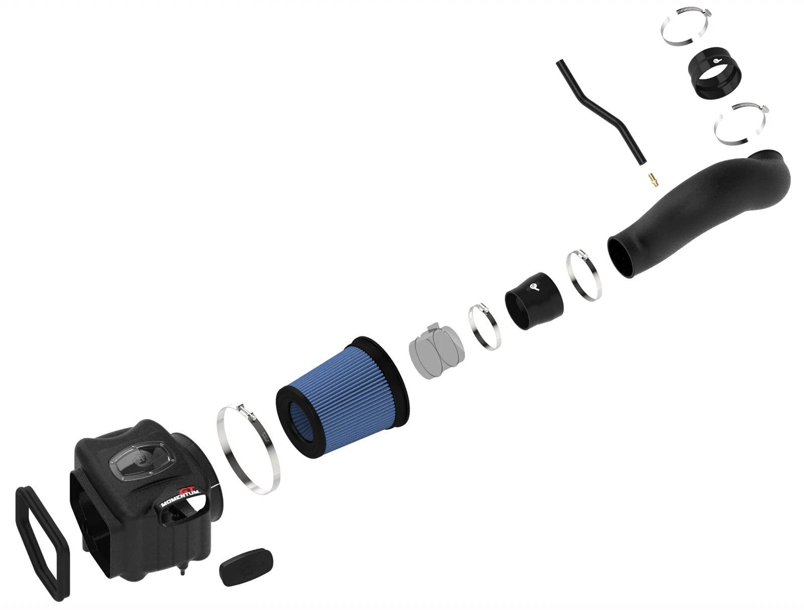 aFe Momentum GT V8 4.8/5.3/6.0/6.2L Cold Air Intake | GM Trucks/SUVs (54-74102)