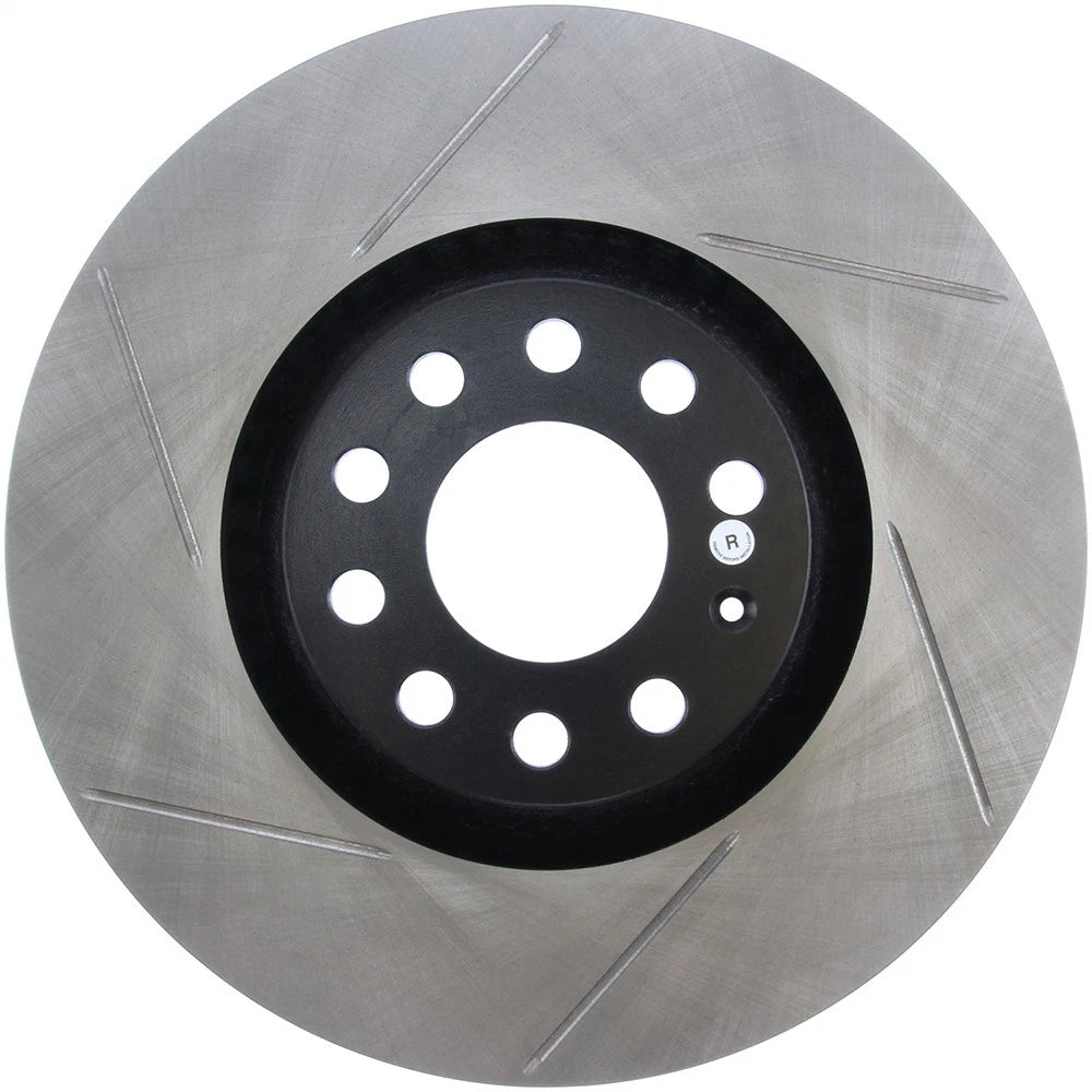 StopTech 126.33096SR Front Right Slotted Brake Rotor for 2001-09 A4 / 1998-04 A6