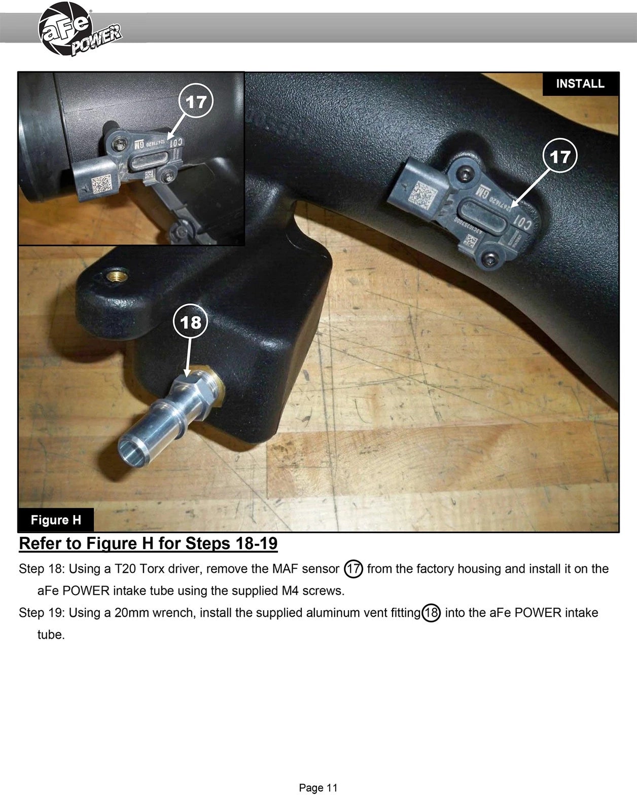 aFe Momentum Cold Air Intake w/ Pro Dry S Filter | GM 2500/3500HD V8 6.6L (20) (50-70055D)
