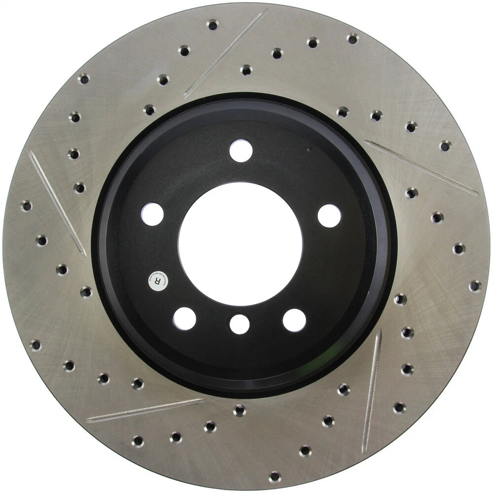 Stoptech Slotted And Drilled Brake Rotor | 2007-2009 BMW 335i (127.34093L)