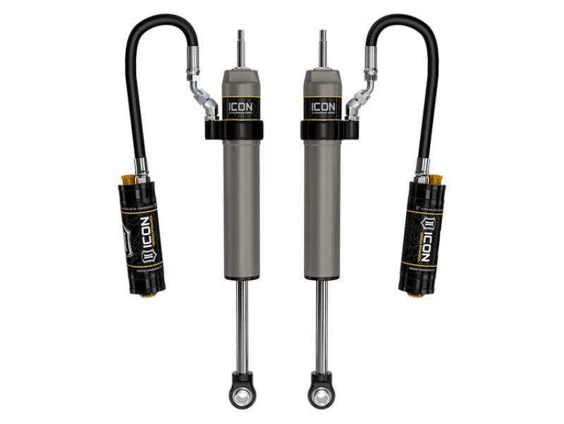 ICON 57872CP V.S. 2.5 Rear Shocks Pair for 2025 Toyota 4Runner 0-3in Lift