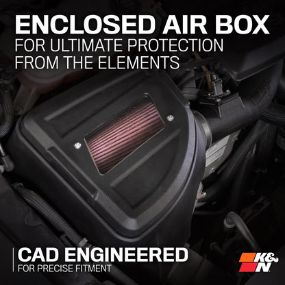 K&N 20-23 RAM 1500 V6 3.0L Diesel Performance Air Intake System | RAM 1500 V6 3.0L Diesel (63-1586)