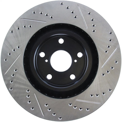 StopTech 127.44104R Front Right Drilled Slotted Disc Brake Rotor for 93-98 Supra
