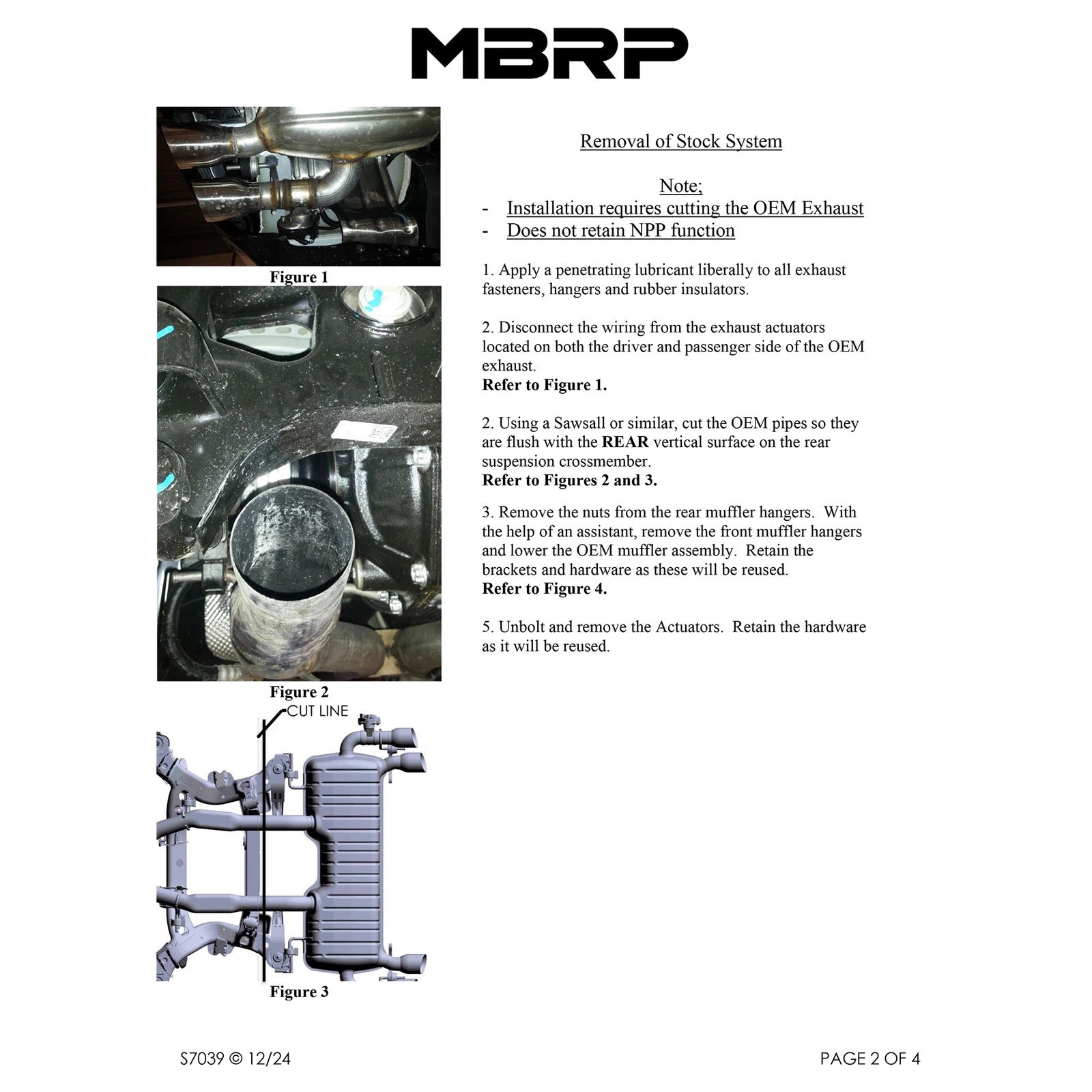 MBRP 2.5in BLK NPP Dual Axle-Back w/ 4in Quad Tips | Chevy Camaro V6 16-19 (S7039BLK)