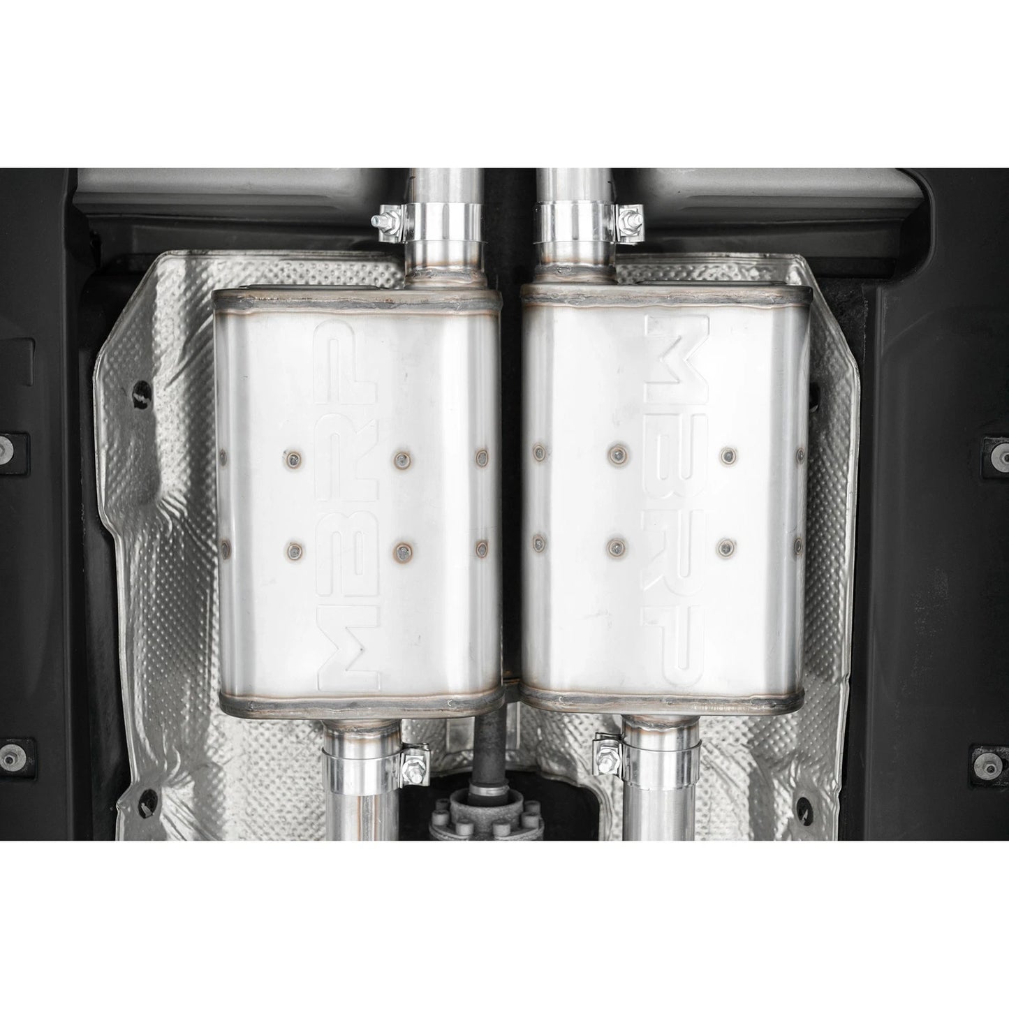 MBRP 2.5in. Aluminized Dual Rear Exit Catback Exhaust | Dodge Challenger 3.6L (15-21) (S7111AL)