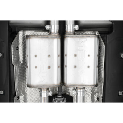 MBRP 2.5in. Aluminized Dual Rear Exit Catback Exhaust | Dodge Challenger 3.6L (15-21) (S7111AL)