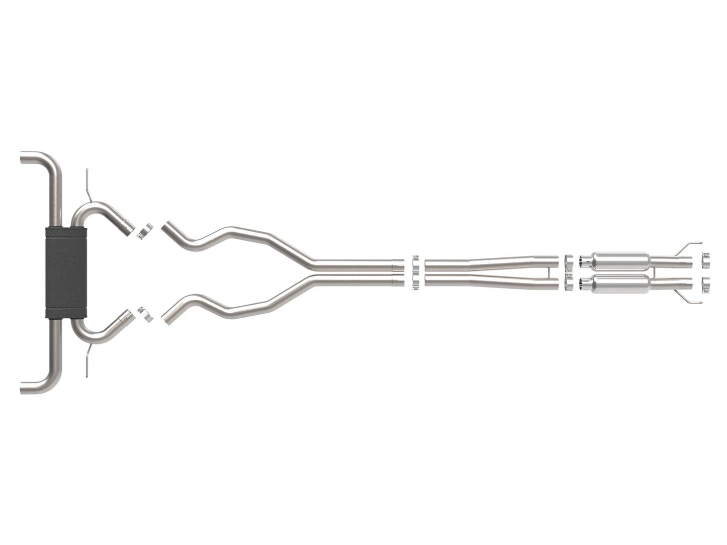 aFe Vulcan 2.5in SS Cat-Back Exhaust | Ford Edge ST (19-21) (49-33133)