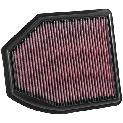 K&N 33-5035 High Flow Performance Replacement Air Filter for 16-22 Acura ILX 2.4