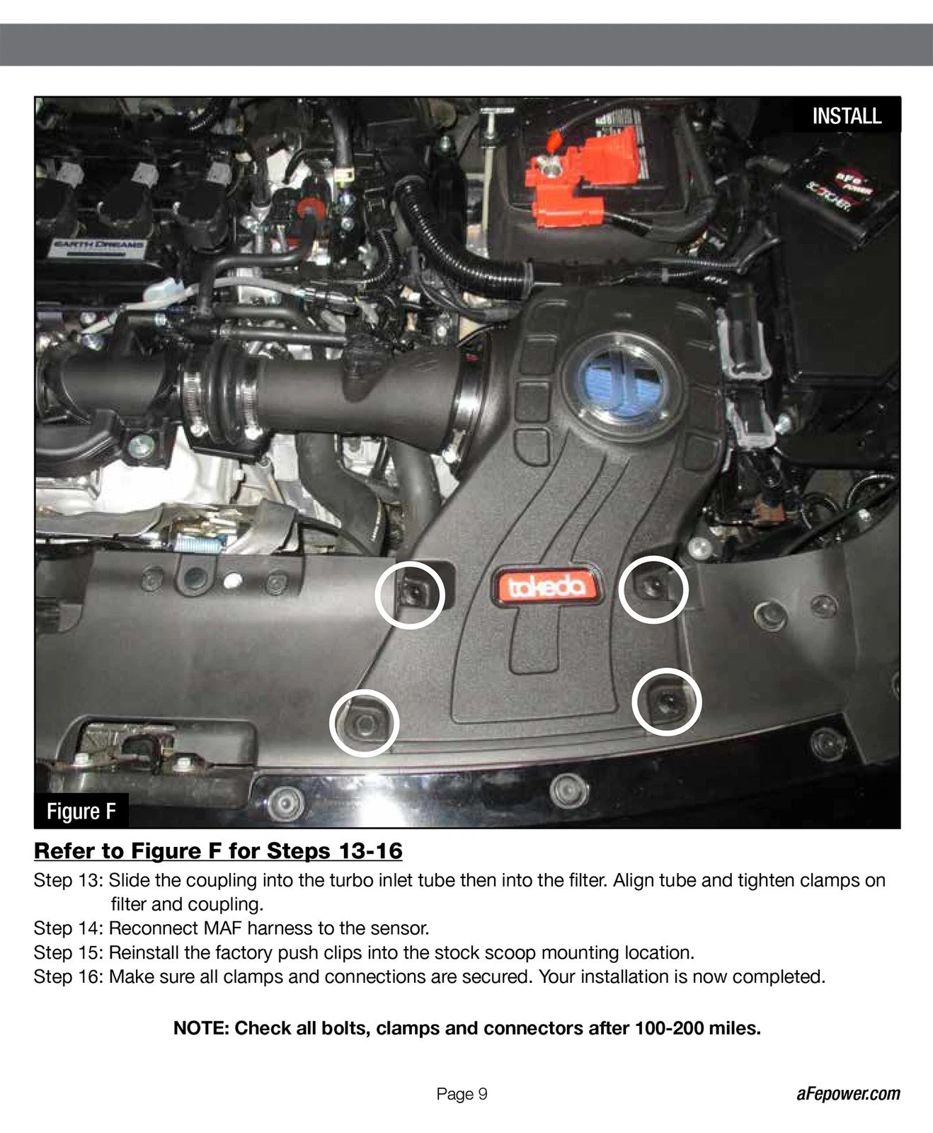 aFe Takeda Momentum Pro 5R Cold Air Intake | Honda Accord I4 1.5L (18) (56-70002R)
