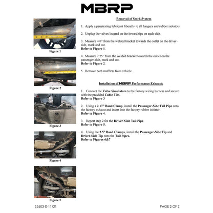 MBRP 2.5in D&S Axle-Back Exhaust | Audi SQ5 B8 (14-17) (S56033CF)