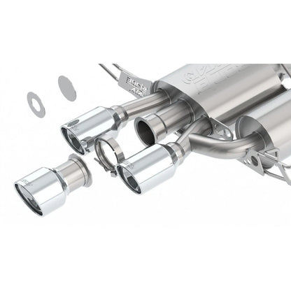 Borla Cat-Back Exhaust System - ATAK | 2017-2020 Honda Civic Type R 2.0L (140738)