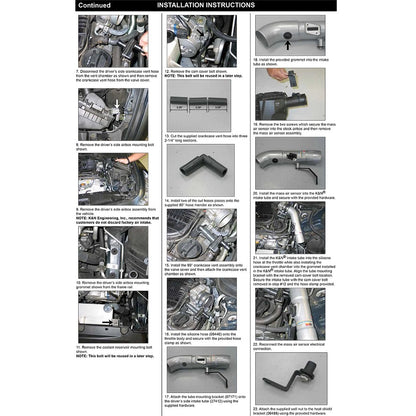 K&N Engineering G35 Dual Silver Typhoon Short Ram Intakes (07-08)