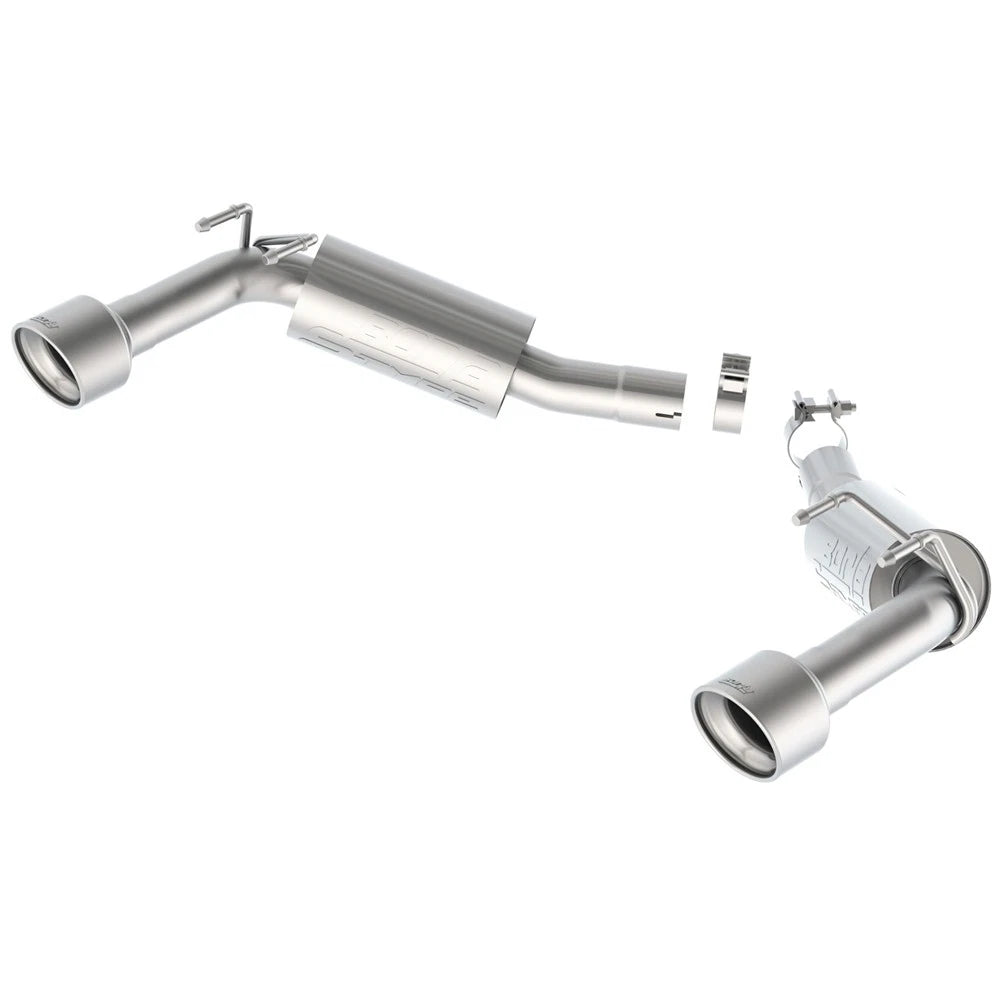 Borla Axle-Back Exhaust System - S-Type | 2014-2015 Chevrolet Camaro 6.2L (11849)