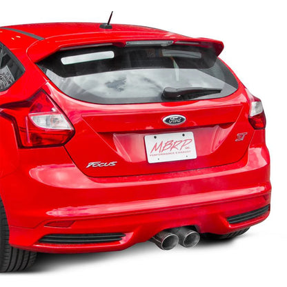 MBRP 3in T304 Dual Center Outlet Cat-Back Exhaust | Ford Focus ST (13-14) 2.0L EcoBoost (S4200304)